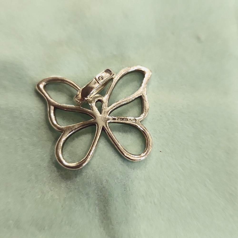 Tiffany Lg. Butterfly With Charm Connector